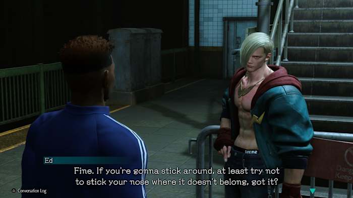 You can find Ed in the subway near Beat Square.